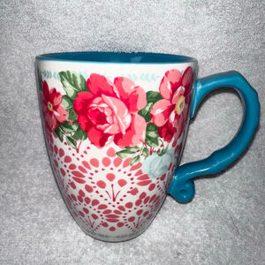 NWOT The Pioneer Woman Stoneware Vintage Floral Betsy 26Oz Jumbo Coffee Mug